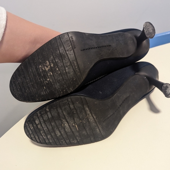 Stuart Weitzman Classic Dark Navy Blue Pumps Women's Size 8.5 - Picture 7 of 7